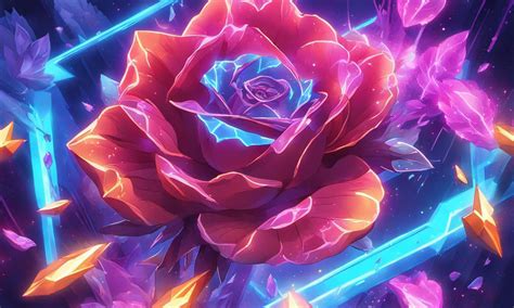 neon roses wallpaper by RebelsFantasyWorld on DeviantArt