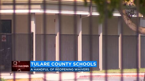 5 Tulare County Schools Receive Waiver To Resume In Person Instruction