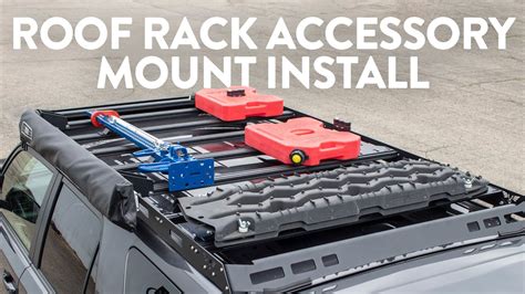 Victory Roof Rack Accessory Mount Install Youtube