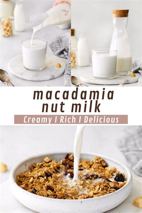 Macadamia Nut Milk - Food with Feeling