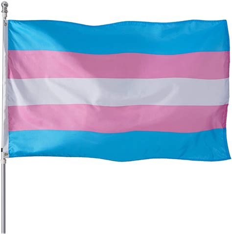 Transgender Pride Flag 3x5 Heavy Duty Polyester LGBT Trans Omnisexual