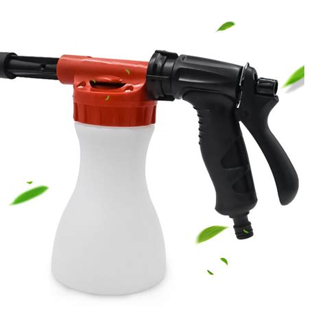 High Pressure Foam Guns With 800ml Capacity All Plastic Portable