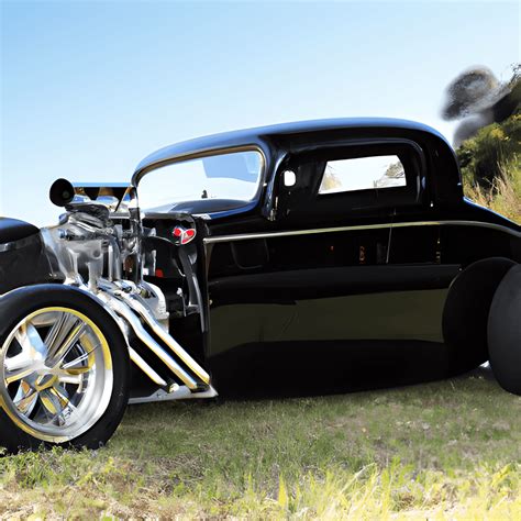 32 Ford Hot Rod Photograph · Creative Fabrica