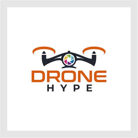 Premium Vector Drone Logo Design Template Inspiration Vector