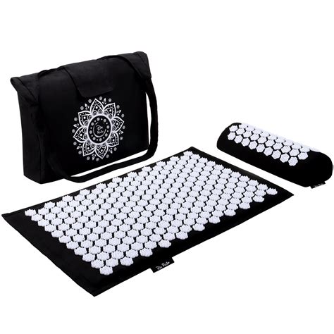 Dr Relief Acupressure Yoga Mat And Pillow Set X Shiatsu