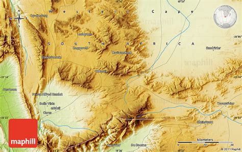 Physical Map of Ceres