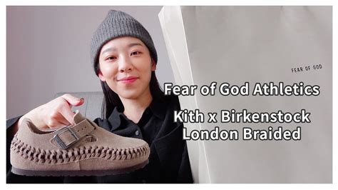 Fear Of God Athletics Kith X Birkenstock London Braided