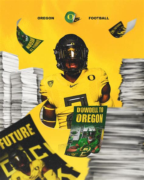 2023 Oregon Football Recruiting Graphics :: Behance