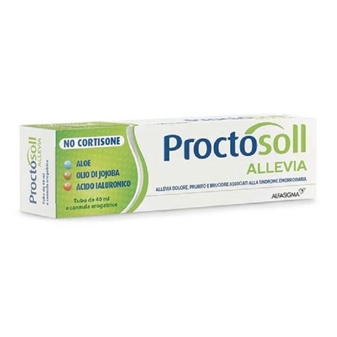 Proctosol Allevia Gel 40ml Farmacia Della Scrofa Sas