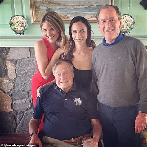 Jenna Bush Hager Cries While Discussing George Hw Bushs Life Advice