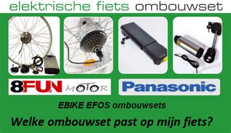 Fiets Elektrisch Maken Met Ombouwset Elektrische Fiets Ebike Efos