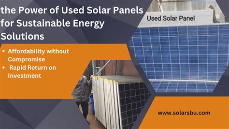 Used Solar Panels