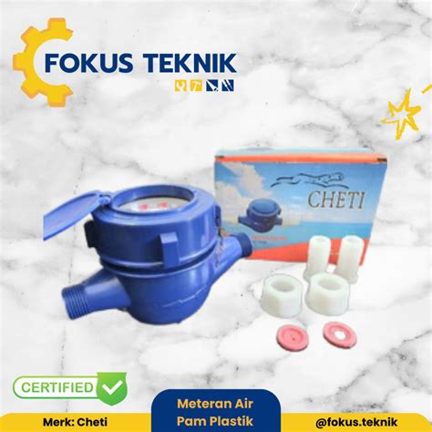 Jual Meteran Air Pvc Sni Water Meter Meteran Air Pdam Pam Pvc