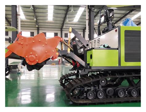 Structural Features Of Crawler Self Propelled Rotary Tiller A Ground