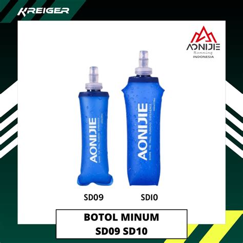 Jual Botol Air Minum Aonijie SD09 SD10 Soft Flask Sport Olahraga Gowes