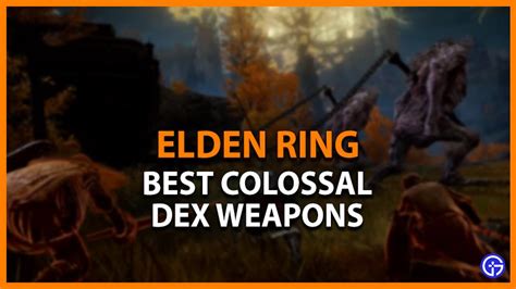 All Dex Weapons In Elden Ring