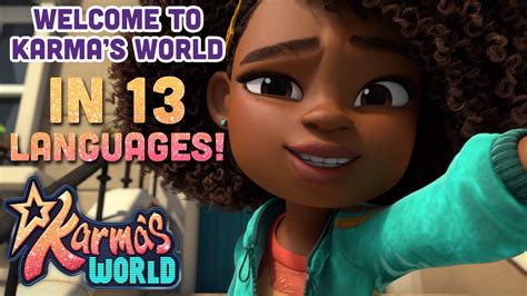 Welcome To Karmas World In 13 Languages 🎶 Music Video 🎶 Karmas World