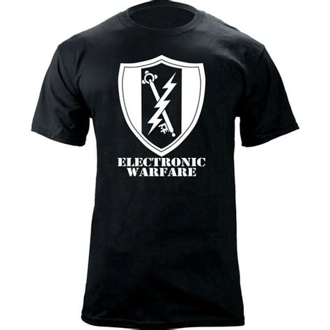 Usamm Army Electronic Warfare Branch Insignia Veteran T Shirt