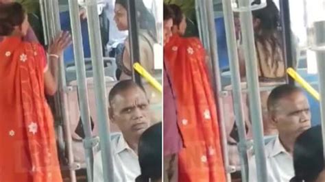 Bikini Clad Woman Rides Crowded Delhi Bus Viral Video Leaves People With Mixed Reactions