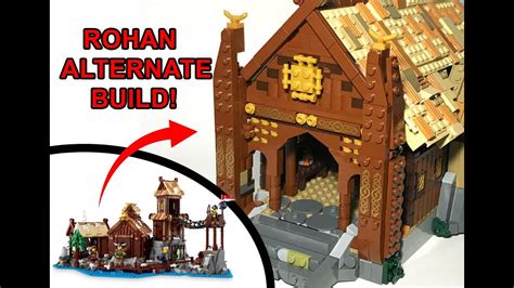 Lego Meduseld The Golden Hall Of Edoras Alternate Build Of The Viking