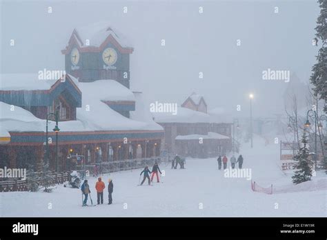 Big White ski resort Stock Photo - Alamy