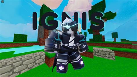 1 Ignis Kit User Roblox Bedwars Youtube