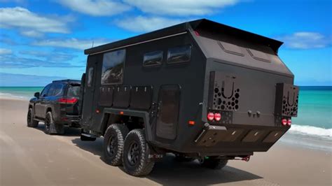 Stealth Trailer von Bruder Für tiefschwarzes Offroad Camping NETZWELT