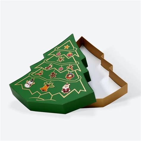 Christmas Tree Shaped Gift Box - Geotobox