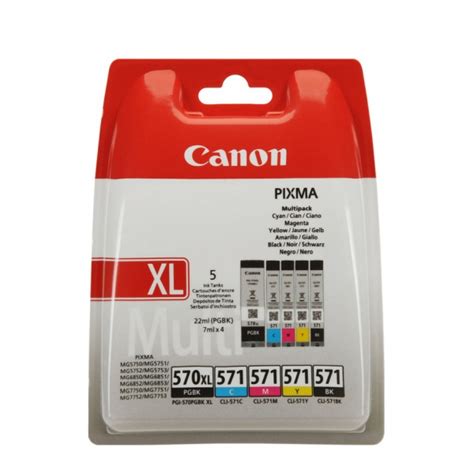 Canon Multipack PGI 570 XL CLI 571