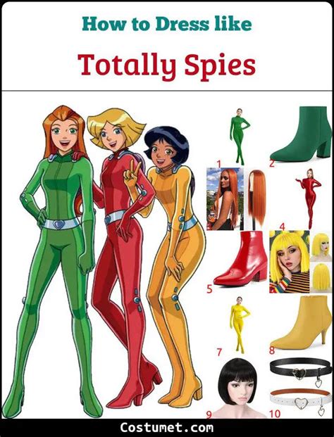 Totally Spies Costume for Cosplay & Halloween | Spy outfit, Totally spies, Halloween outfits