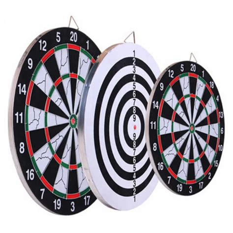 12'' 15'' 17'' Inches Professional Darts Boards Set Double Side ...