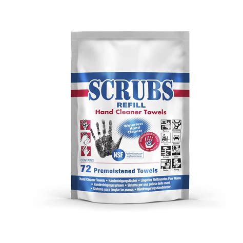 Toallita Limpiadora Para Las Manos Scrubs Refill Pack Itw