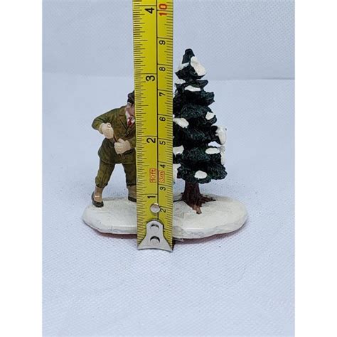 Lemax Other Lemax Man Cutting Down Christmas Tree Home Decor Shelf