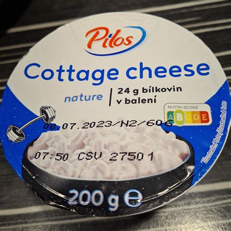 Cottage Cheese Nature Pilos Kalorie Kj A Nutriční Hodnoty