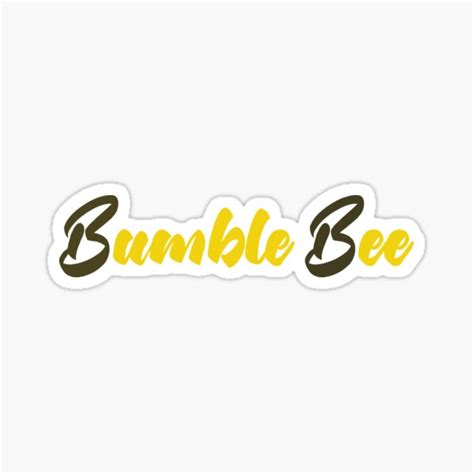 Bumble Bee Sticker For Sale By Ahsan Ashraf Redbubble