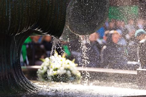 Memorial Fountain Ceremony Marshall University Foundation And Alumni