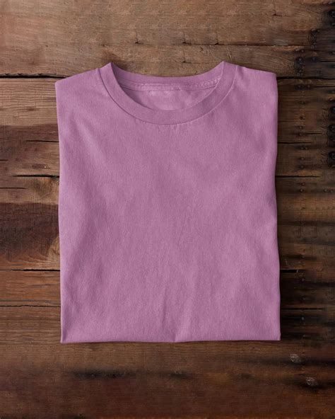 Shop Blush Pink Plain Women's T-Shirt | LoveDky