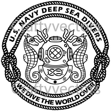 Navy Diver Logo