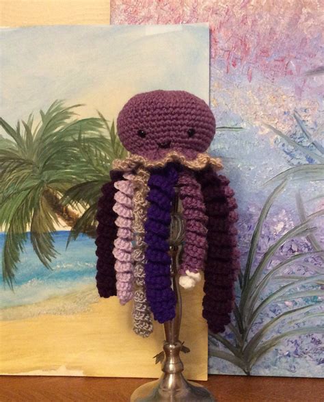 Crocheted Octopus Crocheted Toy Amigurumi Octopus Stuffed Etsy