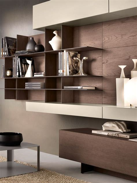 Olivieri Wohnwandprogramm Cube Living Room Design Modern Shelving