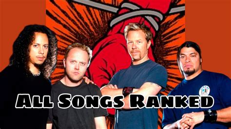 Metallica St Anger Ranked From Worst To Best Metallica