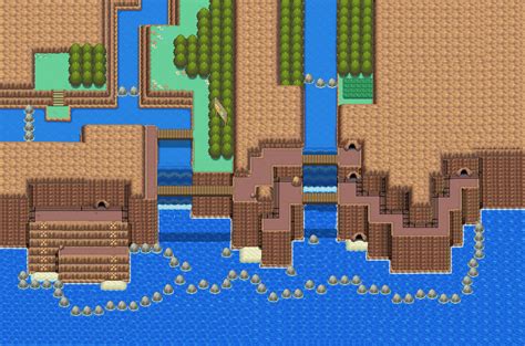 Map Of The Dark Cave Pokemon Heartgold