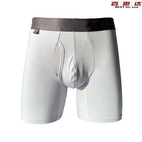 Bamboo Viscose Men Boxer Trunk Men S Underwear China Longing Leg