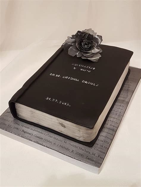 Book Cake Decorated Cake By Tirki Cakesdecor