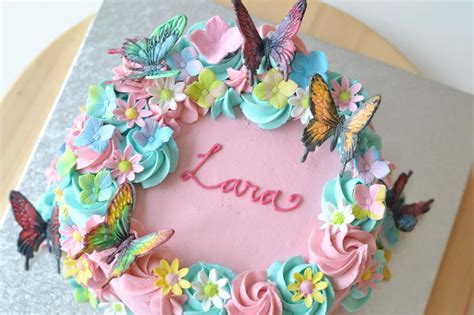 Butterfly Birthday Cake