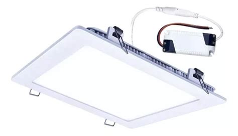 Panel Led Embutir Cuadrado 24w Luz Fria Spot 220v Mayorled