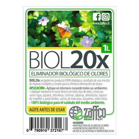 Eliminador Biol Gico De Olores Biol X Grassbox