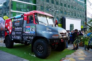 Albert Llovera Dakar Presentation Andorra La Vella