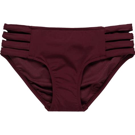 Seafolly Active Multi Strap Hipster Bikini Bottom In Purple Lyst