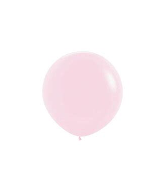 Reuzeballon Pastel Matte Pink 60 Cm 24 Zak 10 Stuks Feestdeco